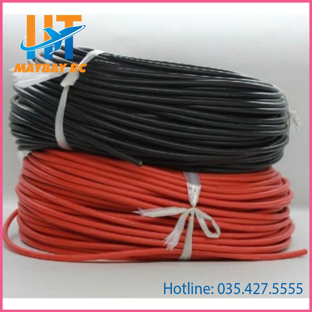Dây silicon mềm chịu nhiệt độ cao AWG 10