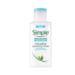 Nước Tẩy Trang Cấp Ẩm Simple Water Boost Micellar Cleansing Water 200ml (xanh dương)