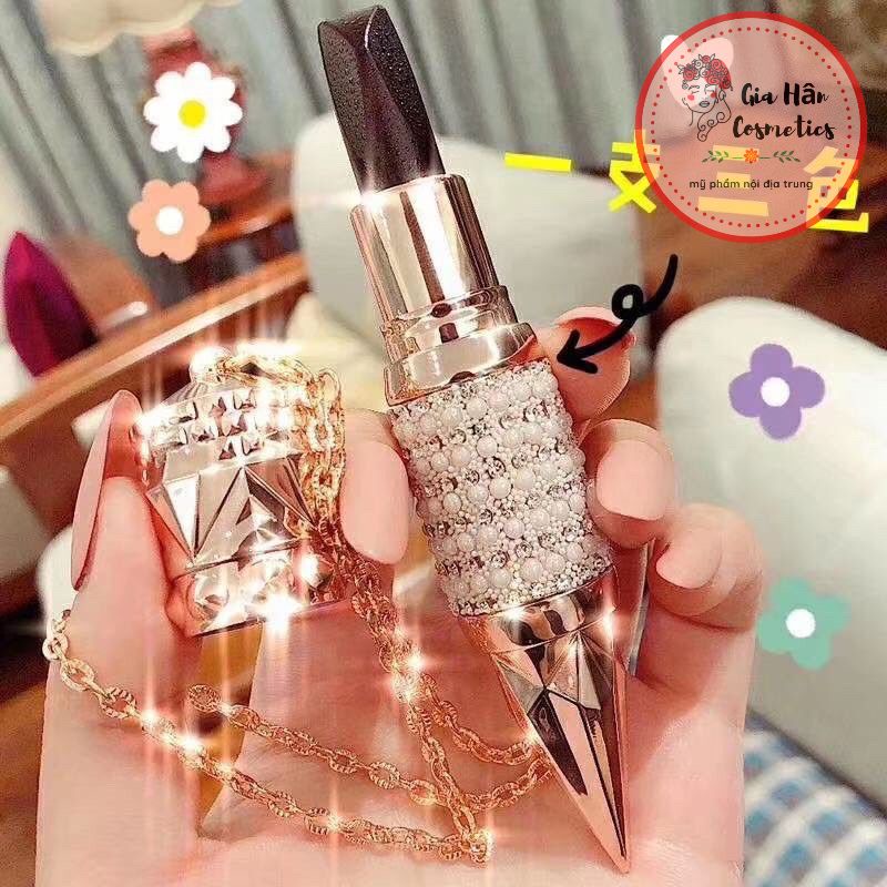 Son Nữ Hoàng Kim Cương 3 Màu YZS Siêu Lì Cao Cấp Chất Son Mịn 3.8g