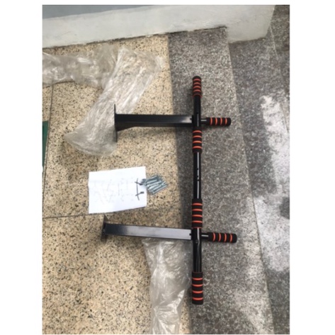 Xà Đơn Gắn Tường Đa Năng Wall PULL Up Bar P90X - Tập Tay, Tập Bụng, Tập Cơ... - Dụng cụ tập Gym tại nhà
