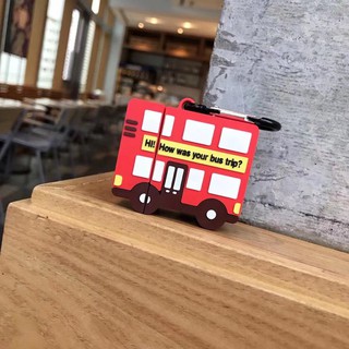 Đáng yêu Cartoon Bus Túi mềm Silicone cho Apple Tai nghe Bluetooth Airpods