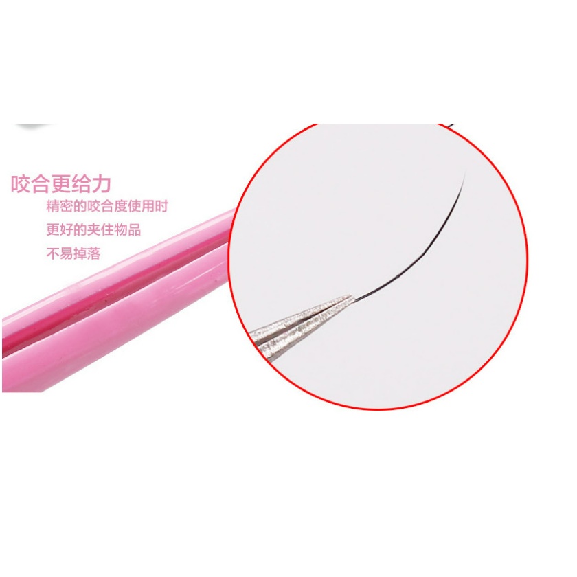 Nhíp gắp mi nối bằng thép không gỉ VETUS TWEEZERS