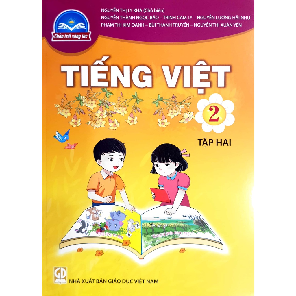 Sách giáo khoa Tiếng Việt 2 tập 2 (Chân trời sáng tạo) Kèm bao sách