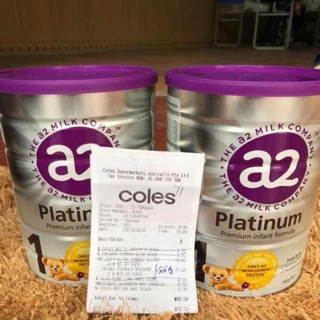 Sữa a2 platinum nắp tím cho bé phát triển toàn diện