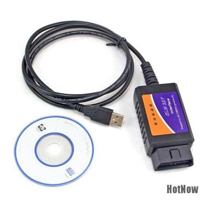 Cáp Chuẩn Đoán Lỗi Ô Tô Elm327 Obd2 Cho Windows Pc Máy Tính