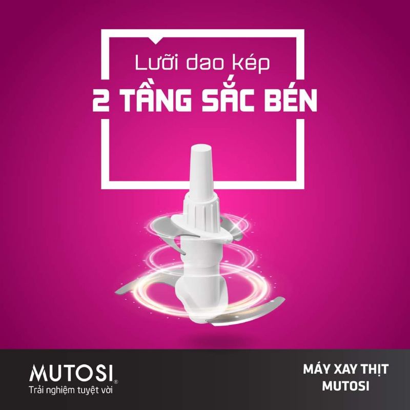 MÁY XAY THỊT MUTOSI MB- G522 XAY CỰC NHUYỄN VỚI CÔNG SUẤT CAO