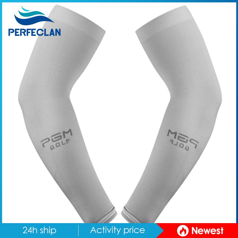Vỏ Bọc Cánh Tay Chống Tia UV Màu Trắng Tiện Dụng Khi Chơi Golf / Đạp Xe