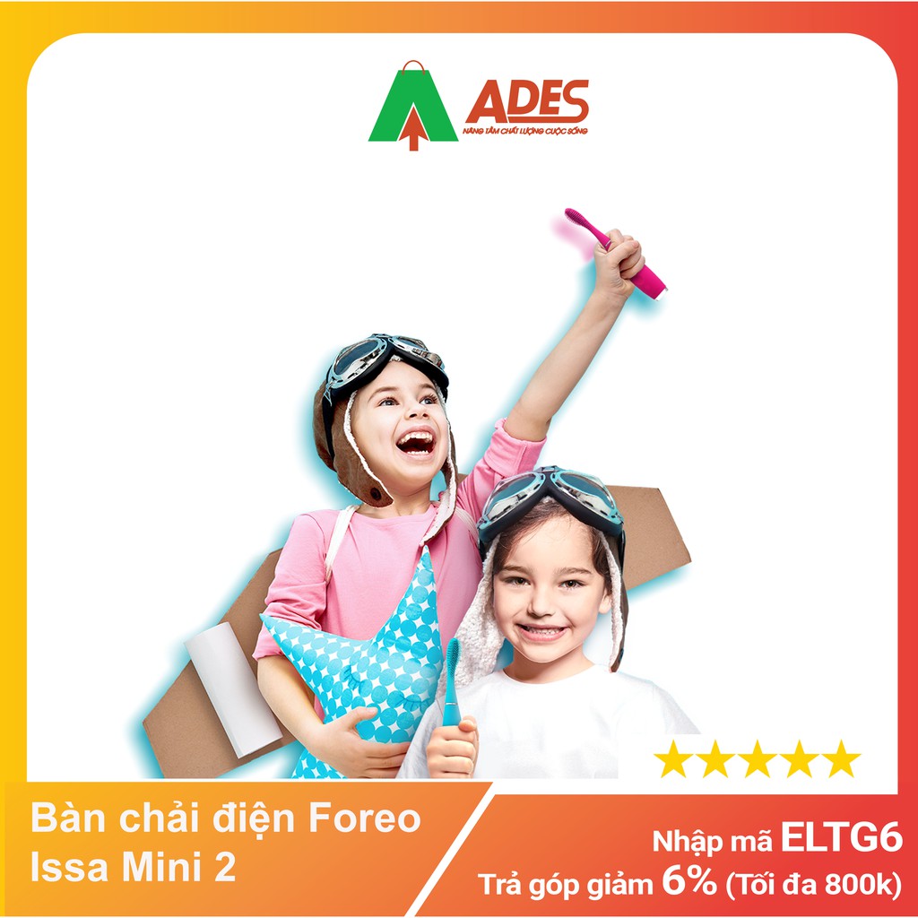 Bàn chải điện Foreo Issa Mini 2 Sensitive Set - Bảo hành 2 năm - Chính hãng - 1 đổi 1 - NEW 2021
