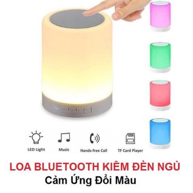LOA BLUETOOTH Y2 KIÊM ĐÈN LED CẢM ỨNG ĐỔI MÀU