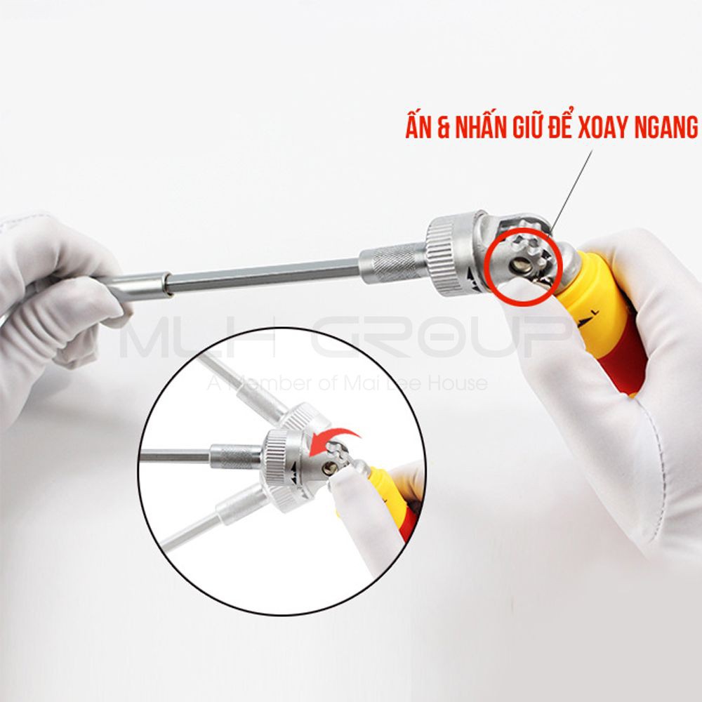 Bộ Dụng Cụ Tuốc Nơ Vít Đa Năng Sửa Chữa Gia Đình 62 Trong 1 Tròng Bánh Cóc Giúp Dễ Dàng Sửa Chữa Nhỏ Gọn Tiện Lợi MLH