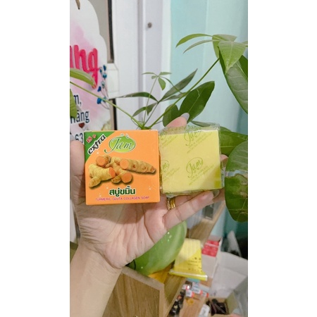 1 BÁNH XÀ PHÒNG CAM NGHỆ ORANGE NATURAL SOAP