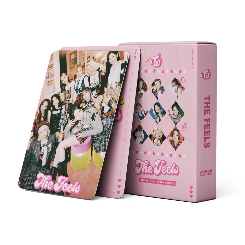 Hộp 54 thẻ hình nhóm nhạc Twice