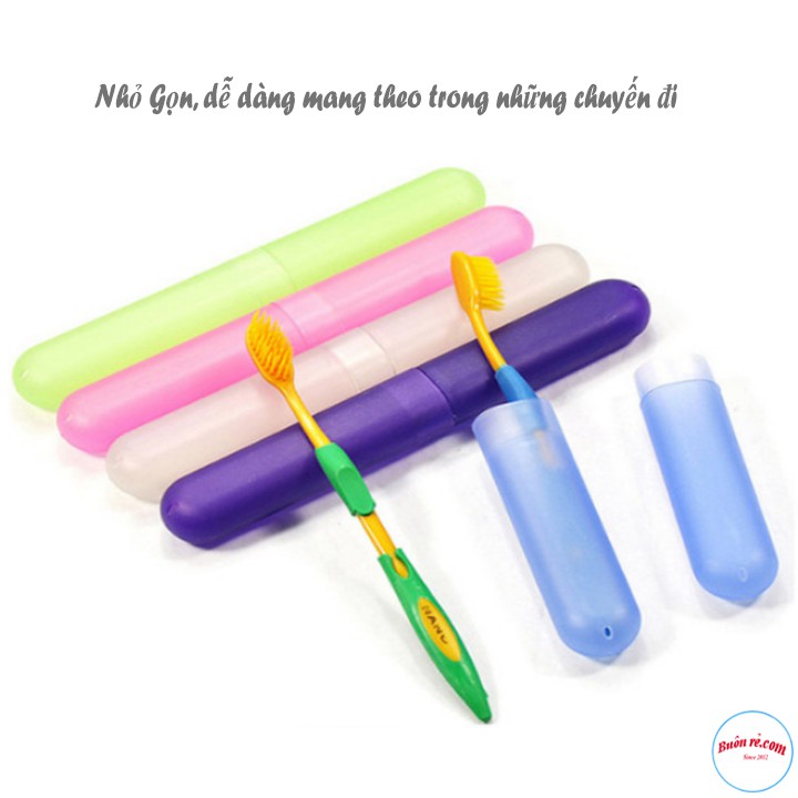 Hộp Nhựa Đựng Bàn Chải Đơn Đi Du Lịch Nhỏ Gọn, tiện dụng - br00645