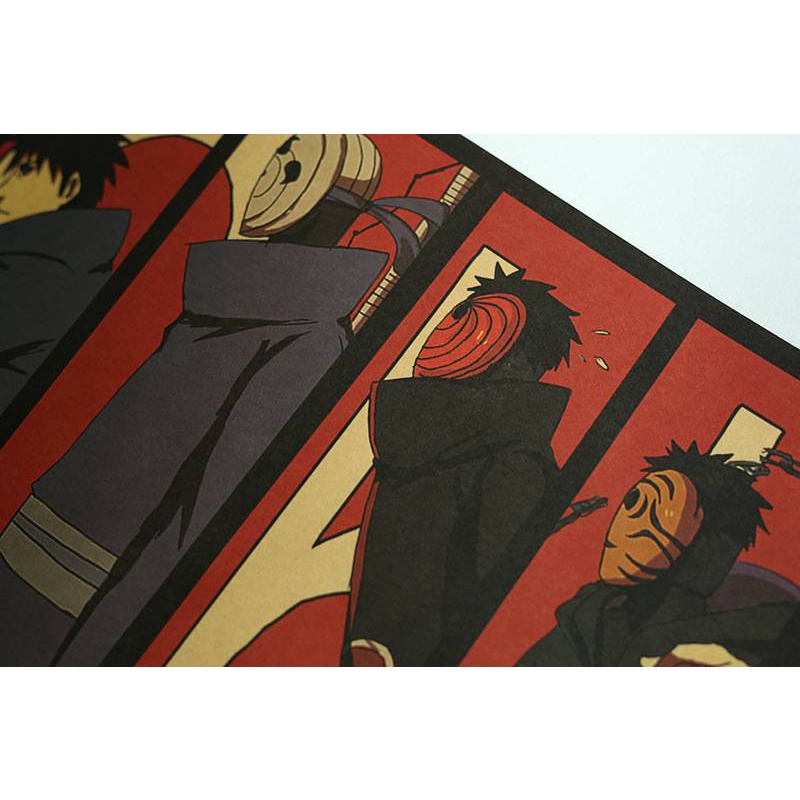 Áp Phích Phim Anime Naruto "Uchiha Obito 's Way" Kích Thước 50.5x35cm