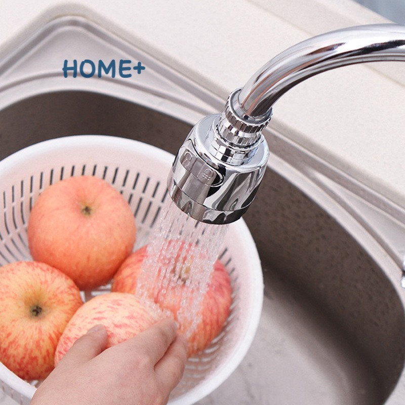 1pc Household Water Faucet Filter Extender Rotating Anti-splash Water Tap Booster Shower @vn