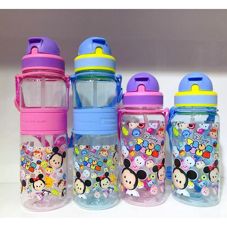 ღ 350/500Ml Trẻ Em Nước Có Ống Hút Cốc Mickey Avengers Người Nhện Cho Bé Mẫu Giáo Trường Tiểu Học học Sinh Bình Sữa