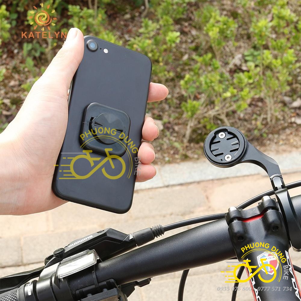 Miếng đế dán gắn điện thoại cho xe đạp