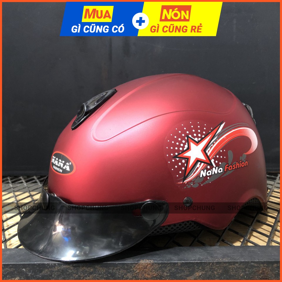 MŨ BẢO HIỂM NỬA ĐẦU ANDES-NANA - NAM NỮ THÔNG DỤNG