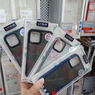 Ốp lưng nhám viền màu chống vân iPhone 11/ 11 Pro/ 11 Pro Max Chính hãng Likgus