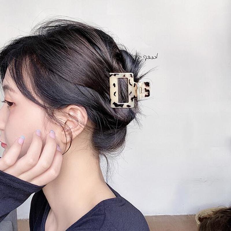 Kẹp Tóc Họa Tiết Da Báo Thời Trang Dành Cho Nữ