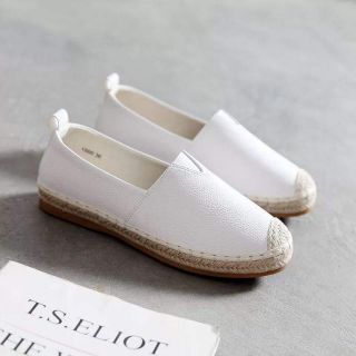 Giày lười đế cói