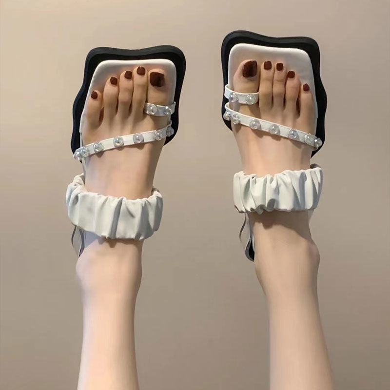 Sandal Thiết Kế Mới Kiểu Dáng Đơn Giản Năng Động Thời Trang
