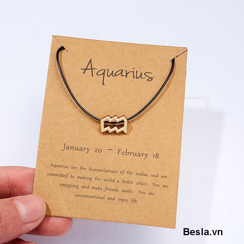 Vòng Tay Dây Bện 12 Cung Hoàng Đạo Có Thể Điều Chỉnh Cho Nam Và Nữ