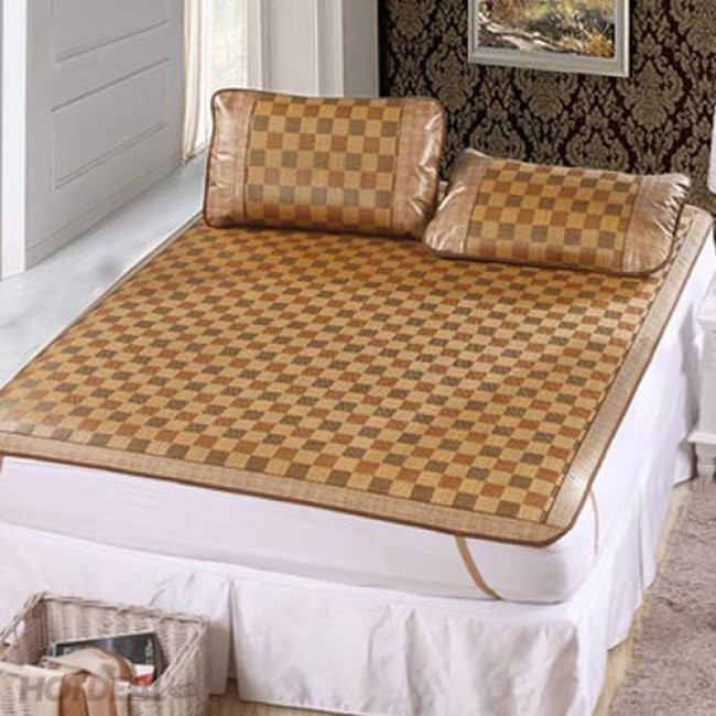 Chiếu Điều Hòa Loại Dầy Sợi Mây Tổng Hợp Cao Cấp, Chiếu Điều Hòa Thông Minh 1m8*2m chieu dieu hoa chieu giuong 1m8*2m