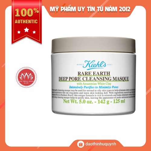 Mặt nạ đất sét Kiehls Rare Earth Deep Pore Cleansing Masque