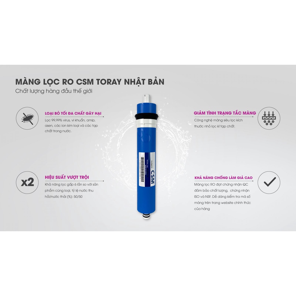 Máy lọc nước nóng nguội 9 lõi Mutosi MP-592H-BK