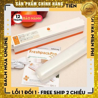 Máy hút chân không Fresh Pack Pro, máy hút chân không kiêm hàn miệng túi thực phẩm cao cấp