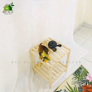 Kệ đầu giường - tab đầu giường - kệ mặt nan - glass shelf 2