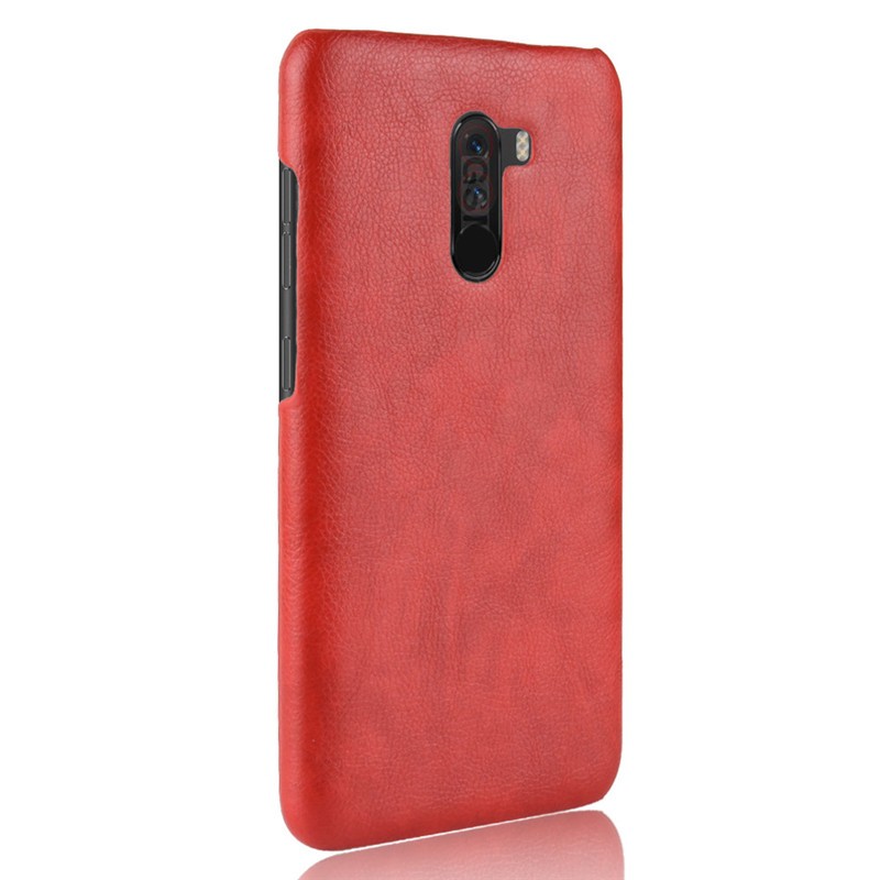 For Xiaomi Pocophone F1 Case Hard PC PU Leather Phone Case For Xiaomi Poco F1