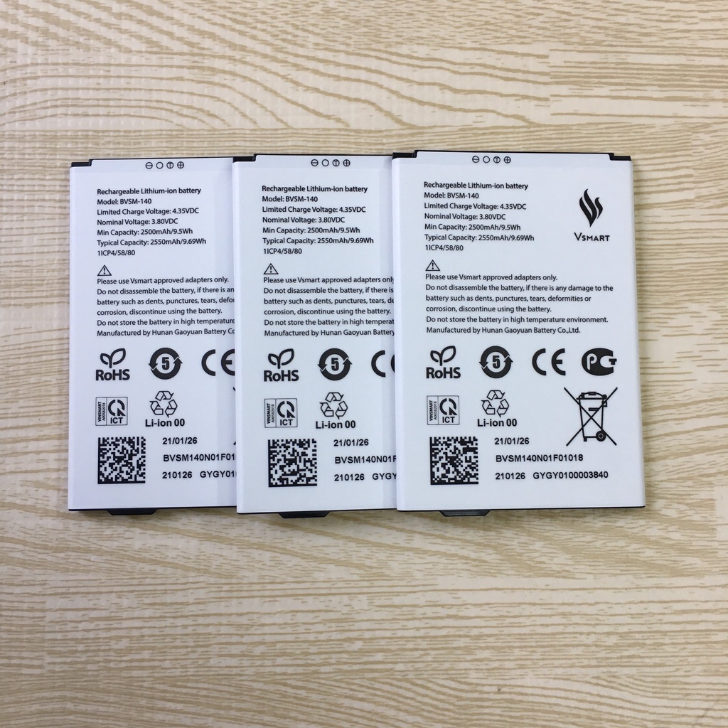 Pin Vsmart Bee Lite / BVSM-140 2550mAh
