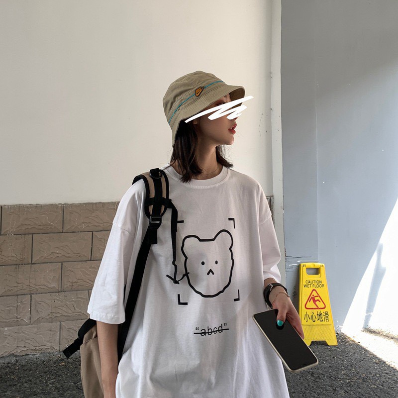 Áo thun tay lỡ Unisex NEKOSG, áo phông form rộng HT27
