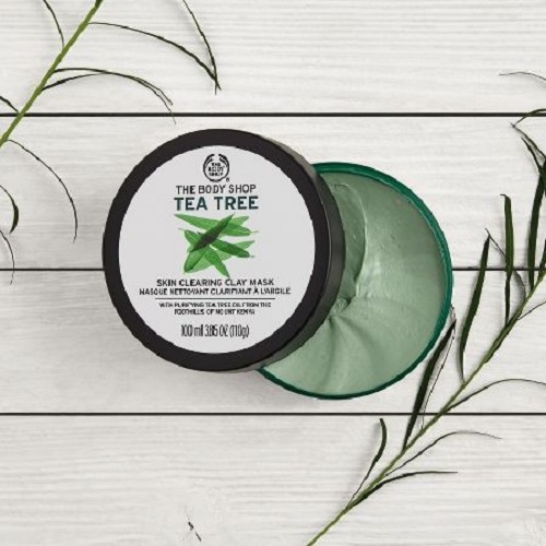 Mặt nạ The Body Shop Tea Tree Skin Clearing Clay Mask 100ml/hũ