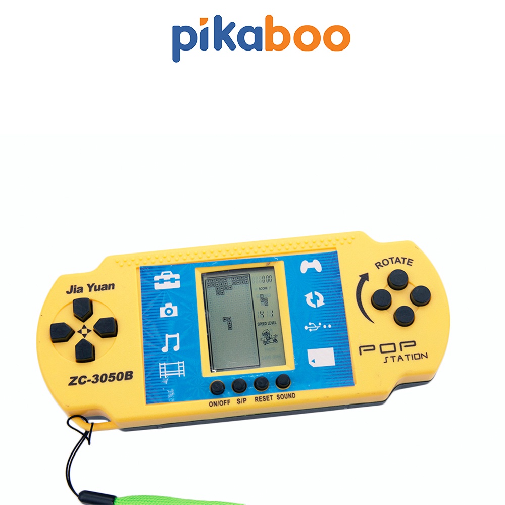 Đồ chơi Game xếp hình khối Pikaboo chất liệu nhựa ABS an toàn màu sắc đa dạng giúp kích thích thị giác