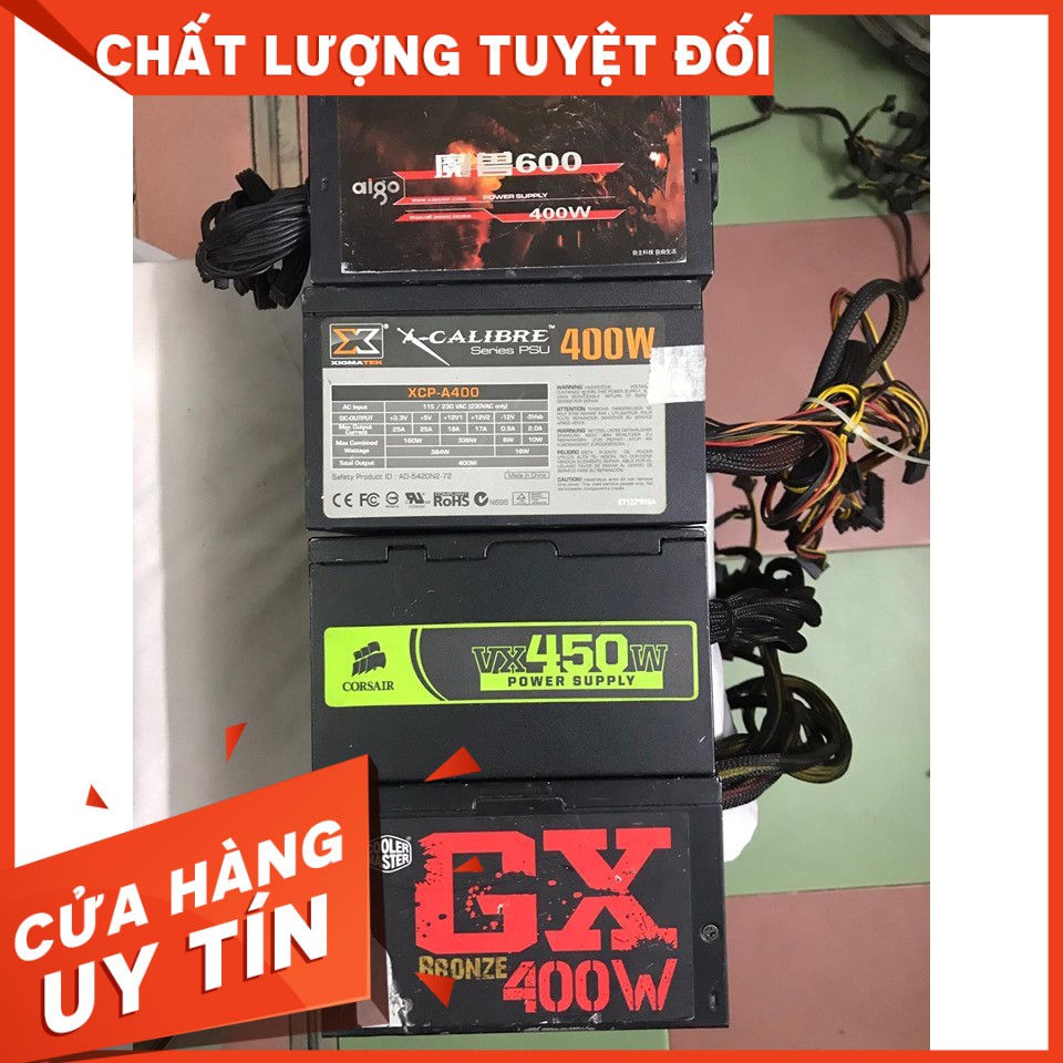 Nguồn máy tính Công suất thực có nguồn phụ kéo được gtx 750ti và các dòng tương đương