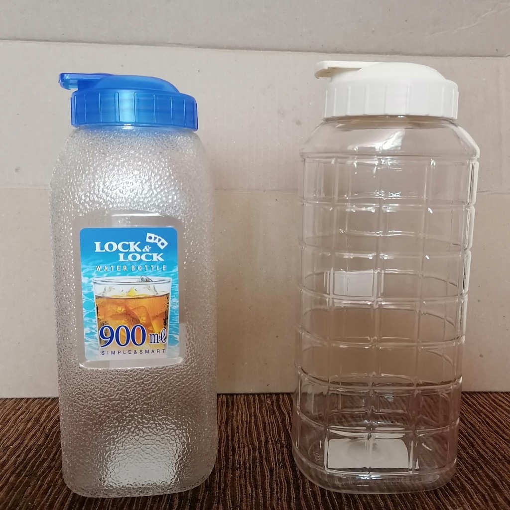 Bình nước Pet Lock&amp;Lock 900ml / 1L