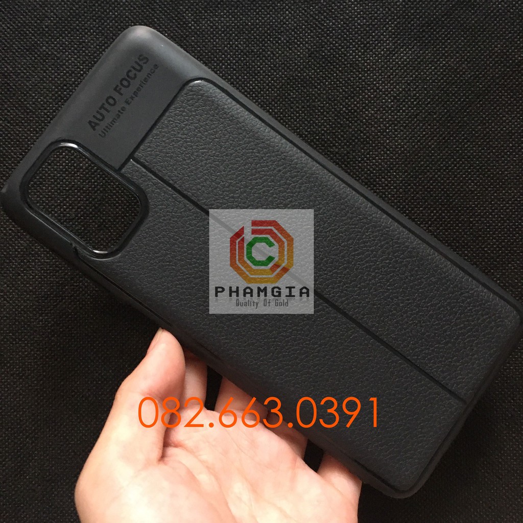 Ốp lưng Samsung M51 loại dẻo đen tpu và loại dẻo đen giả da auto bảo vệ cam bền đẹp
