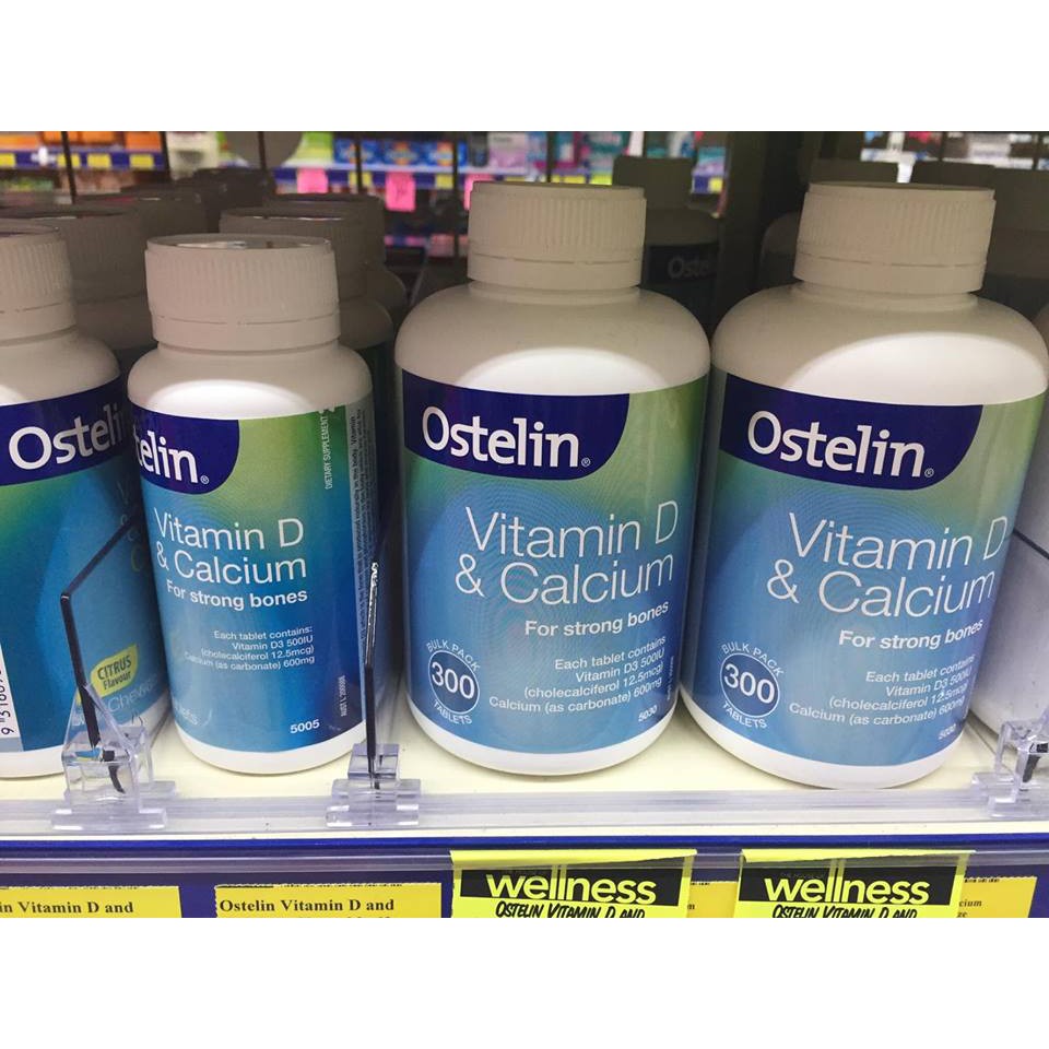 Vitamin D & Calcium Ostelincủa Úchộp 130 viên