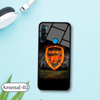 Ốp lưng kính 3D Xiaomi Redmi Note 8 hình đội bóng