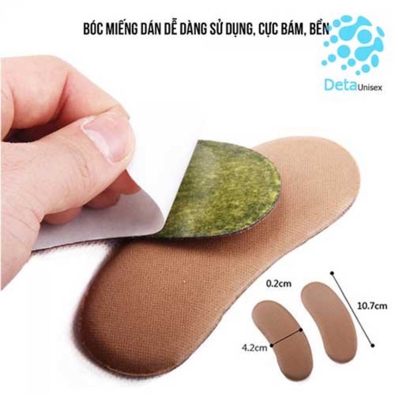 Lót giày bảo vệ gót chân, chống trầy chân, tăng size giày
