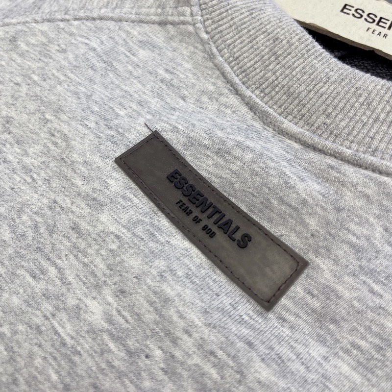 Áo Sweater FOG Fear of God ESSENTIALS CREWNECK Dark Oatmeal Sweatshirt
