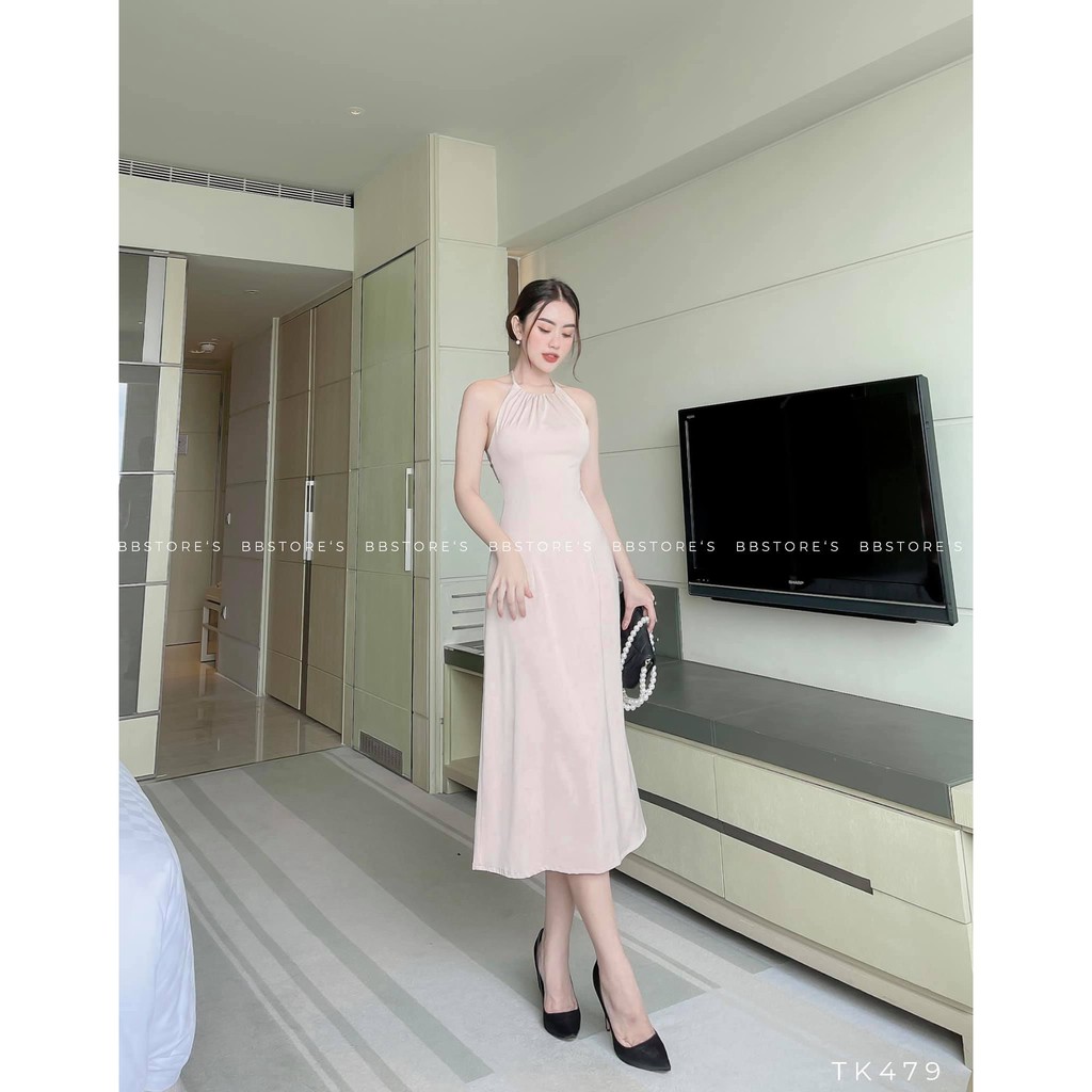 [BBSTORE'S] Đầm Cổ Yếm Fenny Dress - TK479