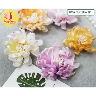 Hoa vải - Hoa cúc 3D