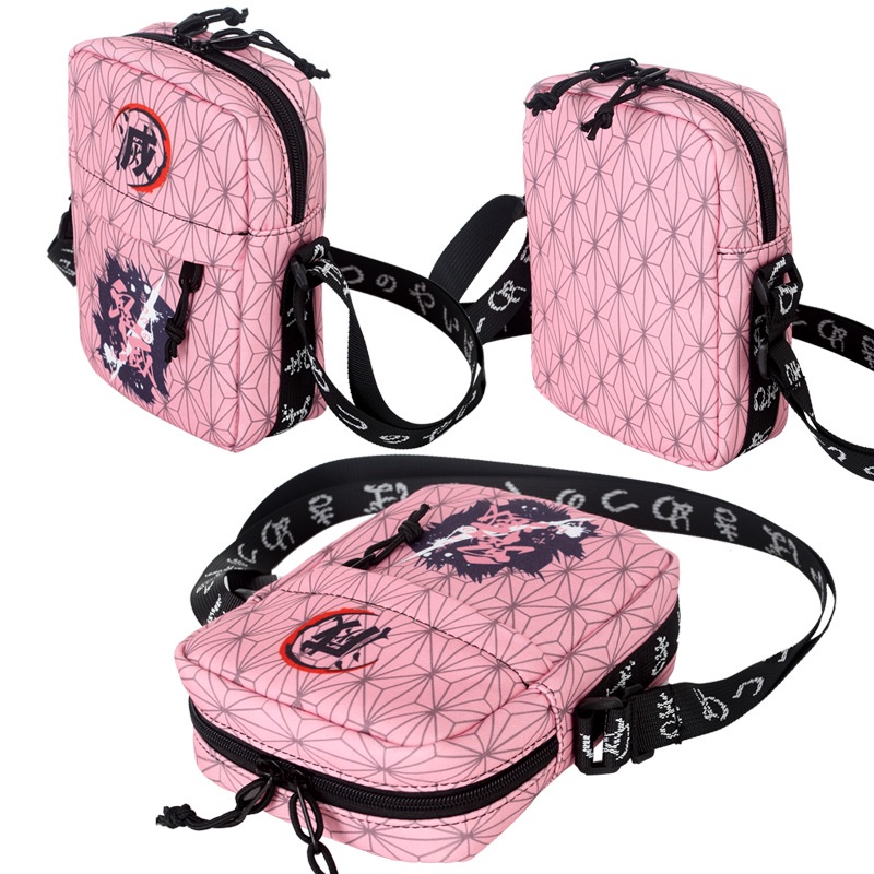 Ba Lô Đeo Vai Jason Demon Slayer Nezuko Tanjiro Kochou Shinobu Agatsuma Zenitsu Sức Chứa Lớn Cho Học Sinh