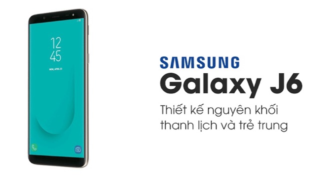 Điện Thoại Samsung Galaxy J6 2018 ( 3GB/32GB ). Hàng cũ đẹp 90-95% .