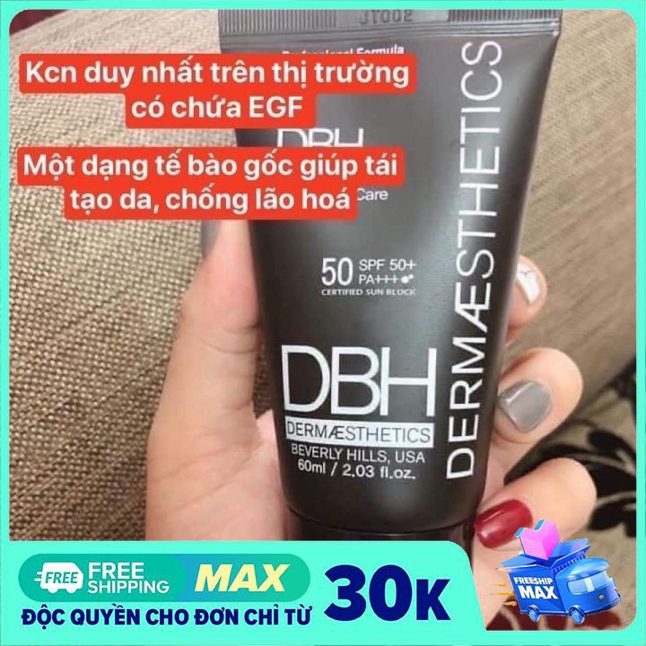 Kem Chống Nắng DBH 60ml SPF50+ USA  [ Chính -Hãng ] | BigBuy360 - bigbuy360.vn
