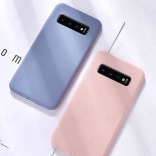 Ốp điện thoại silicon mềm màu kẹo cho Samsung Galaxy S10/S10E/S10 Plus